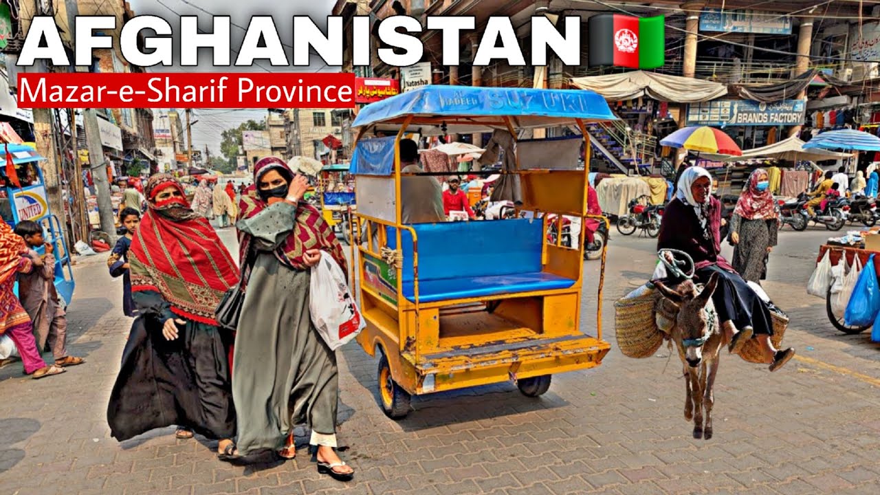 🇦🇫Afghanistan – Mazar-e-Sharif: A Land Abandoned by the World | 4K Walking Tour