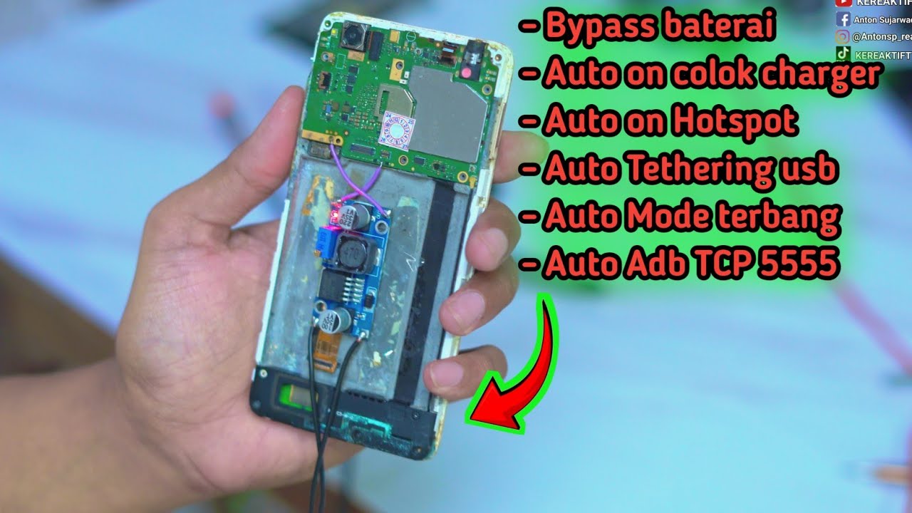 SAYA Berhasil Membuat HP RONGSOK ini menjadi MODEM OPENWRT