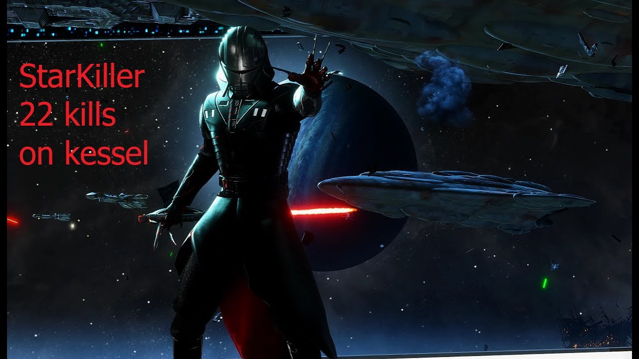 Inquisitor StarKiller mod 22 Kills on Kessel HVV Star Wars Battlefront 2