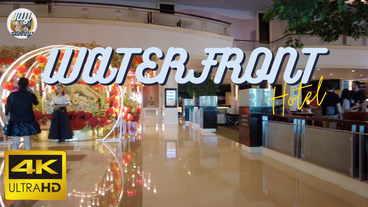 【4K】Waterfront Hotel Walking Tour #cebucity