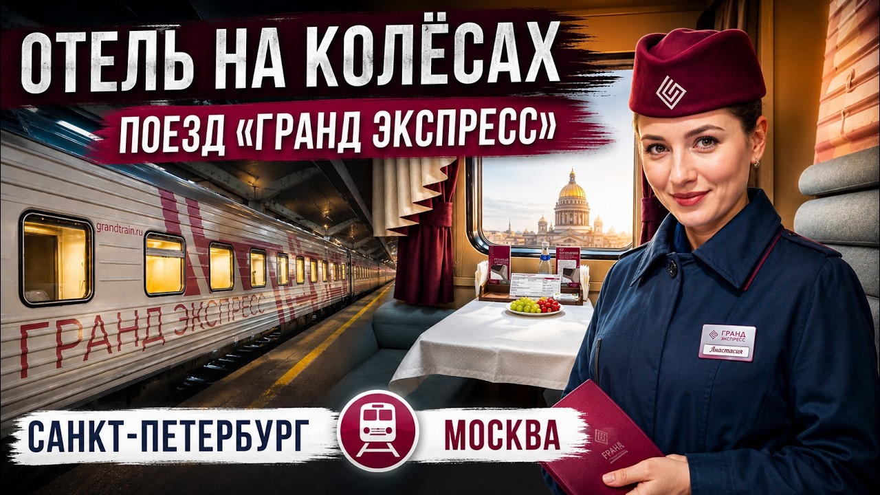 Grand Express - Luxury Overnight train | St. Petersburg to Moscow
