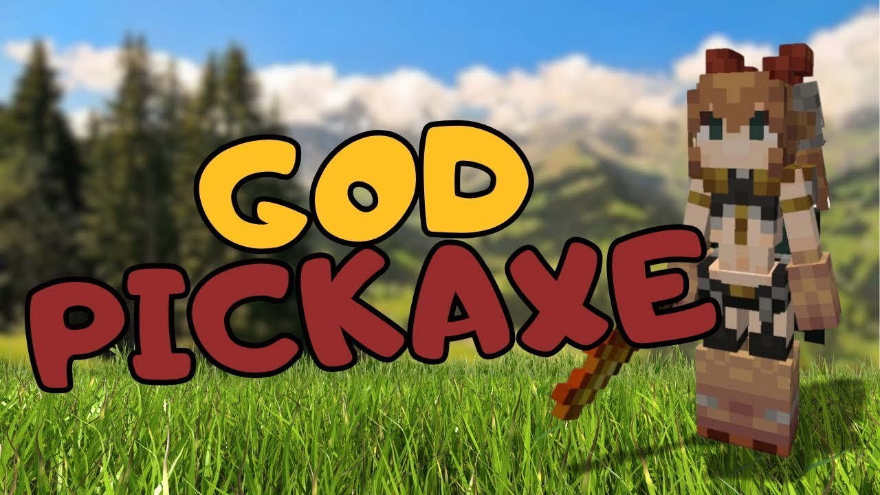 How to Get a God Pickaxe in Minecraft | Minecraft Tutorial (2025)