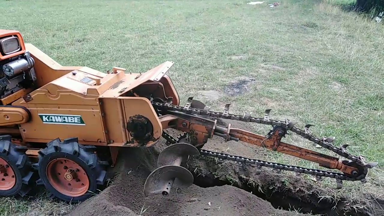 САМОХОДНЫЙ ТРАНШЕЕКОПАТЕЛЬ KAWABE