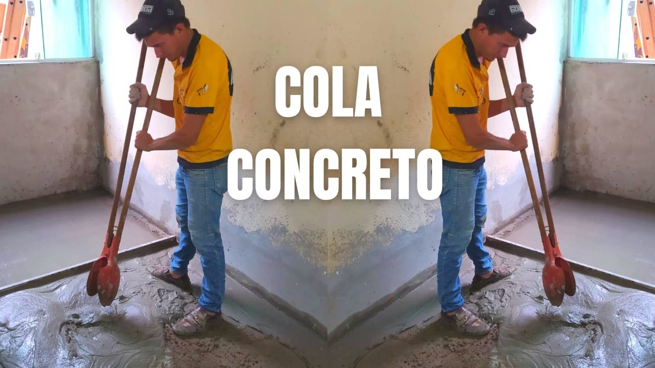 CONTRA PISO em CIMA DO PISO COLA DO FUTURO VEJA