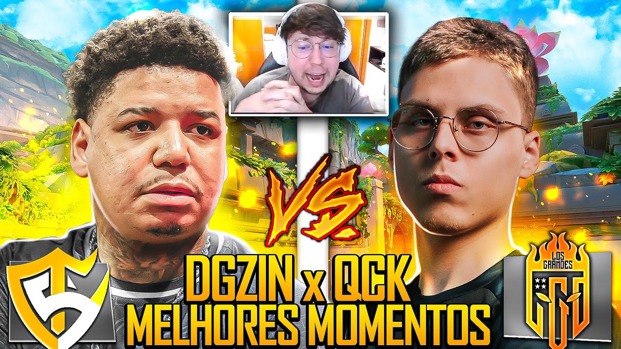 DGZIN e QCK SE ENFRENTAM PELA PRIMEIRA VEZ no BRASIL! Team Solid x Los Grandes (Melhores Momentos)