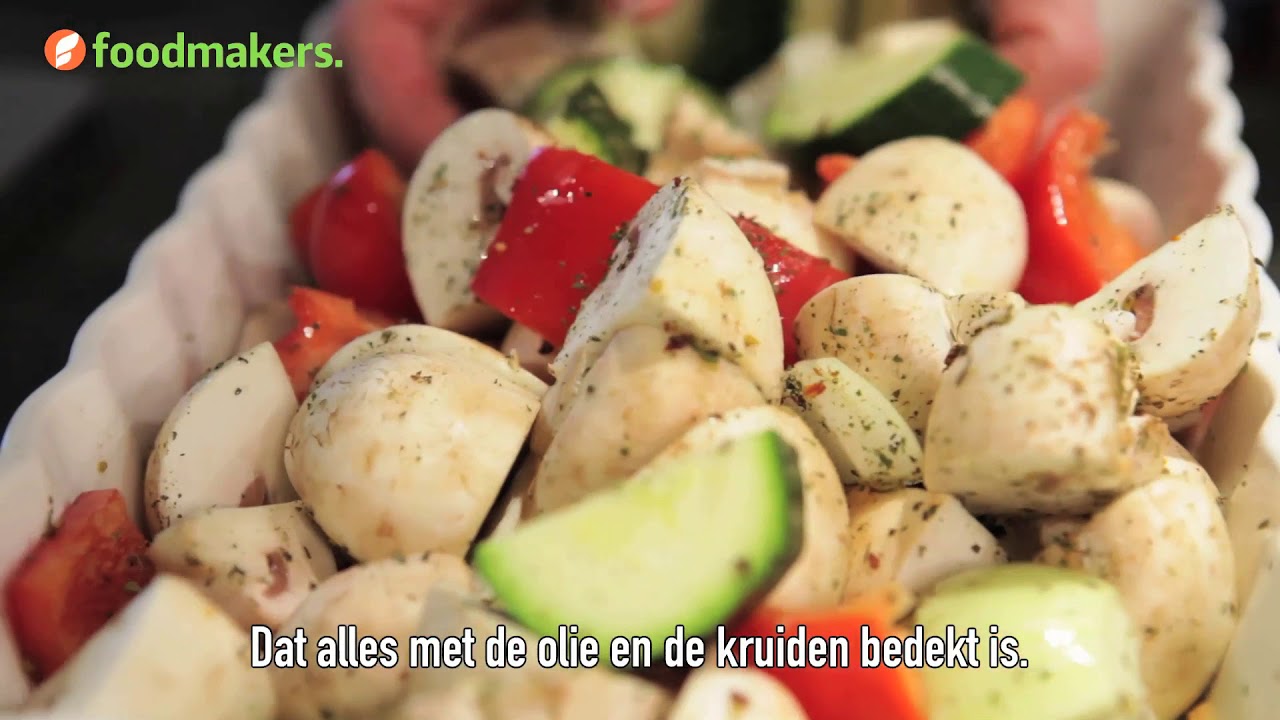 FoodMakers gaat de straat op - Groentespies