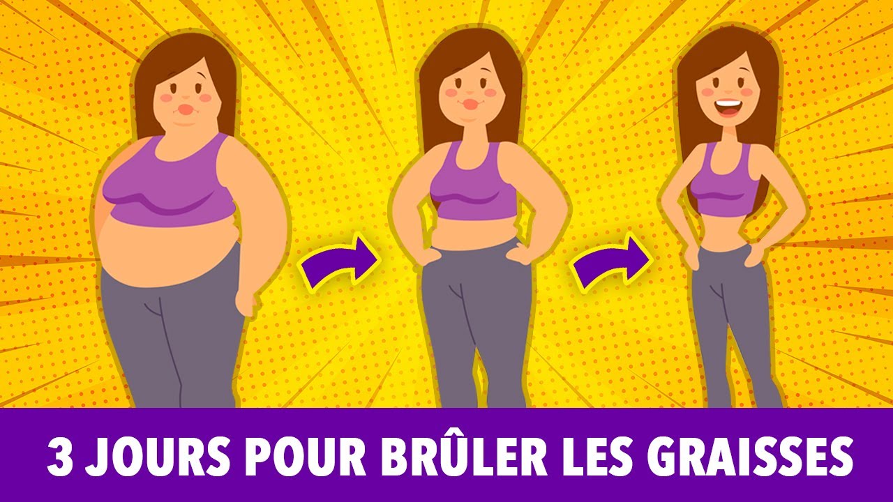 ENTRA&Icirc;NEMENT DE 3 JOURS: BR&Ucirc;LER LES GRAISSES &Agrave; LA MAISON