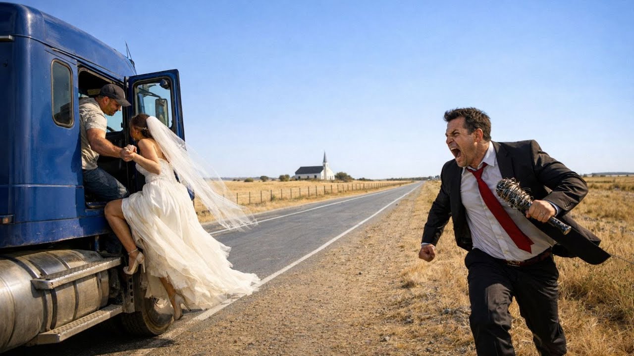 Caminhoneiro encontra jovem VIRGEM fugindo de um casamento… e a verdade choca...