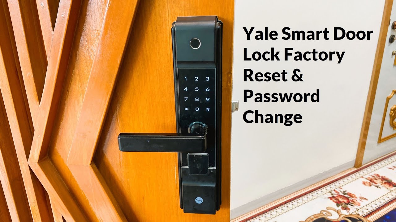 How to Reset & Setup Password & Fingerprint for Yale Smart Door Lock (Yale YDME 100)