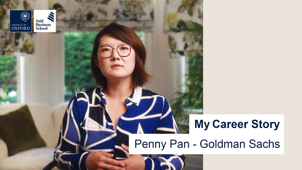 My Career Story - Penny Pan (Goldman Sachs) 1 min