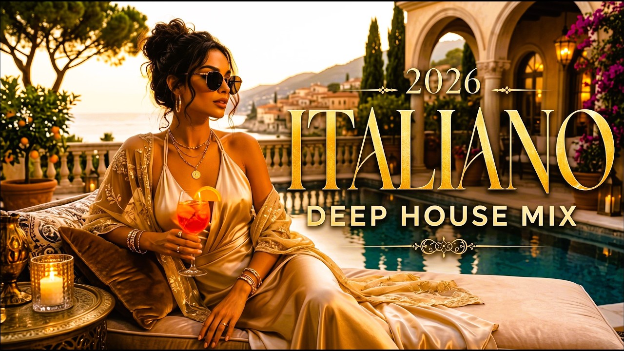 Amalfi Coast Golden Hour | Melodic Italian House & Chillout Sunset Beats