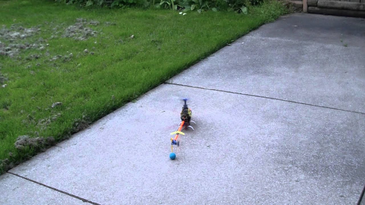 Blade 400 FlyBarless No Electronics Hover Test