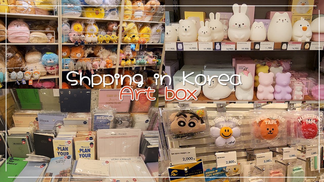ARTBOX KOREA / ARTBOX TOUR / CUTEST THINGS / SHOPPING AT ARTBOX / ARTBOX STATIONERY STORE