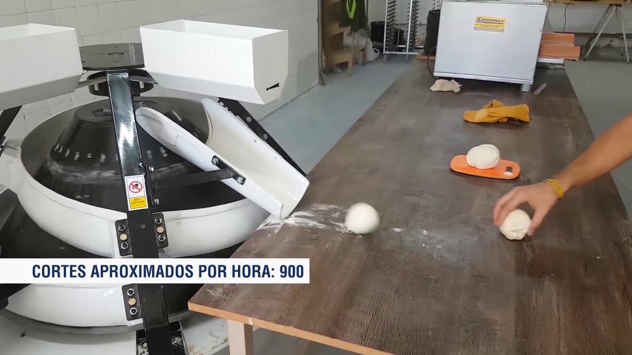 BOLLERA CÓNICA Y DIVISORA VOLUMÉTRICA  INDUPAN