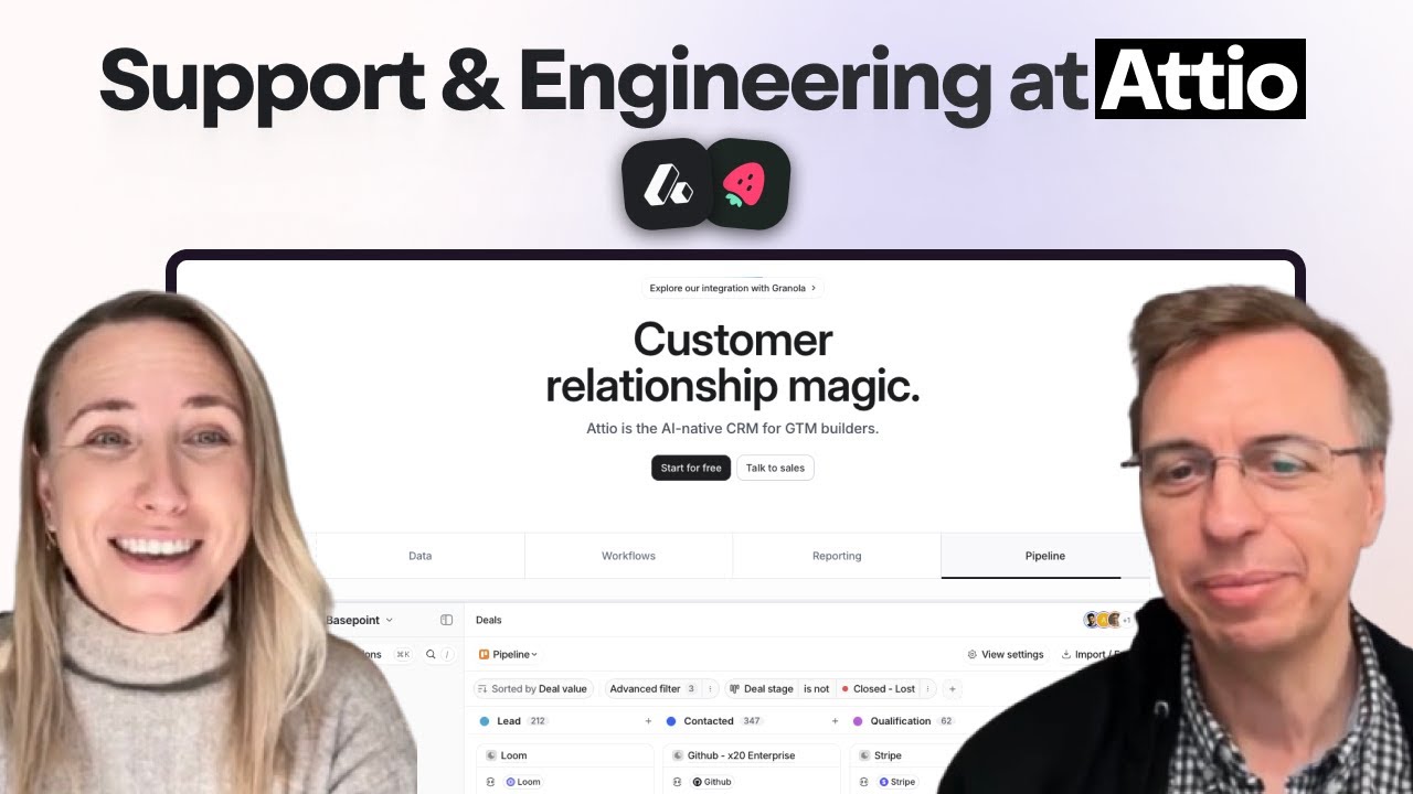 Support and Engineering at Attio (w/ Head of Support & VP of Eng)