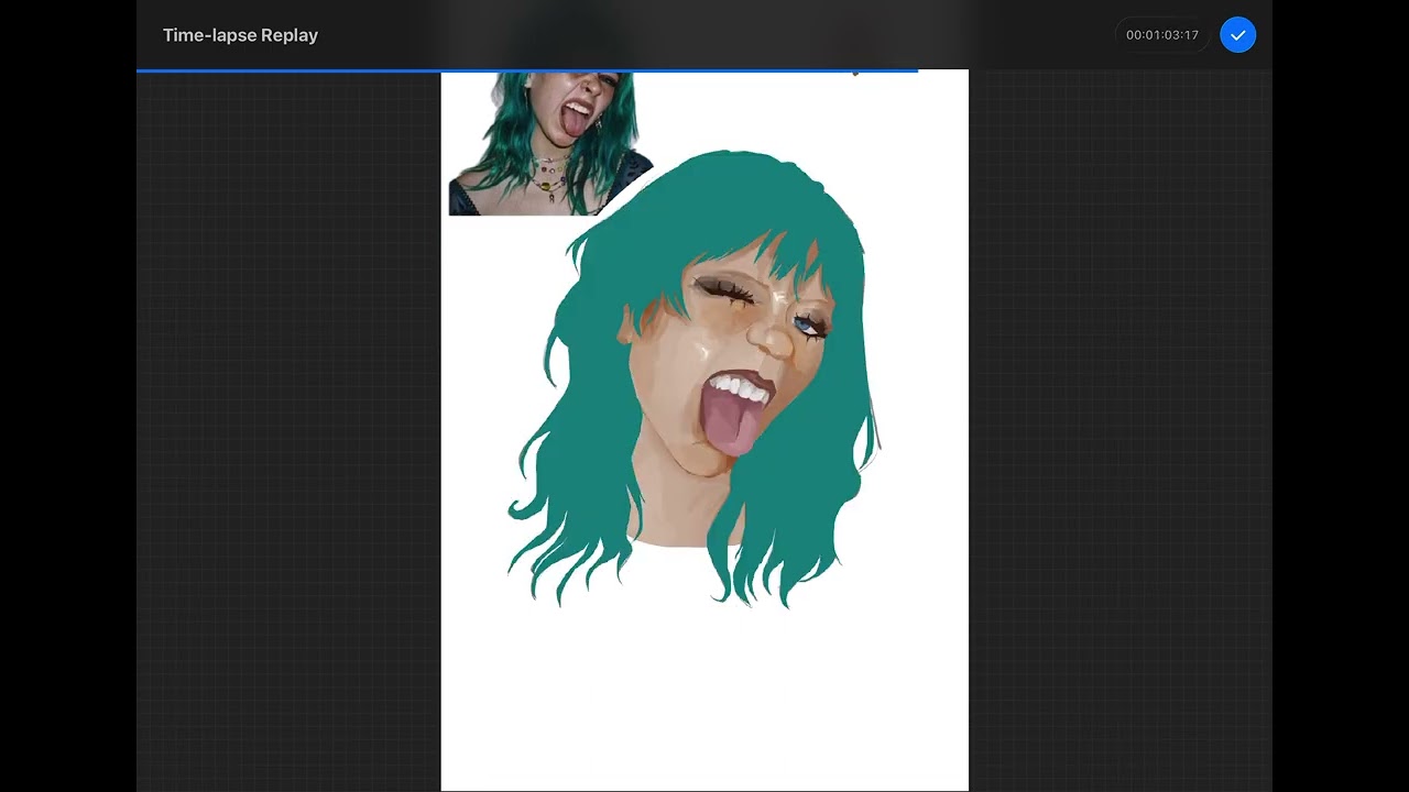 Speed paint w/ voiceover! comment if you can and have a great day #art #alternative #speedpaint