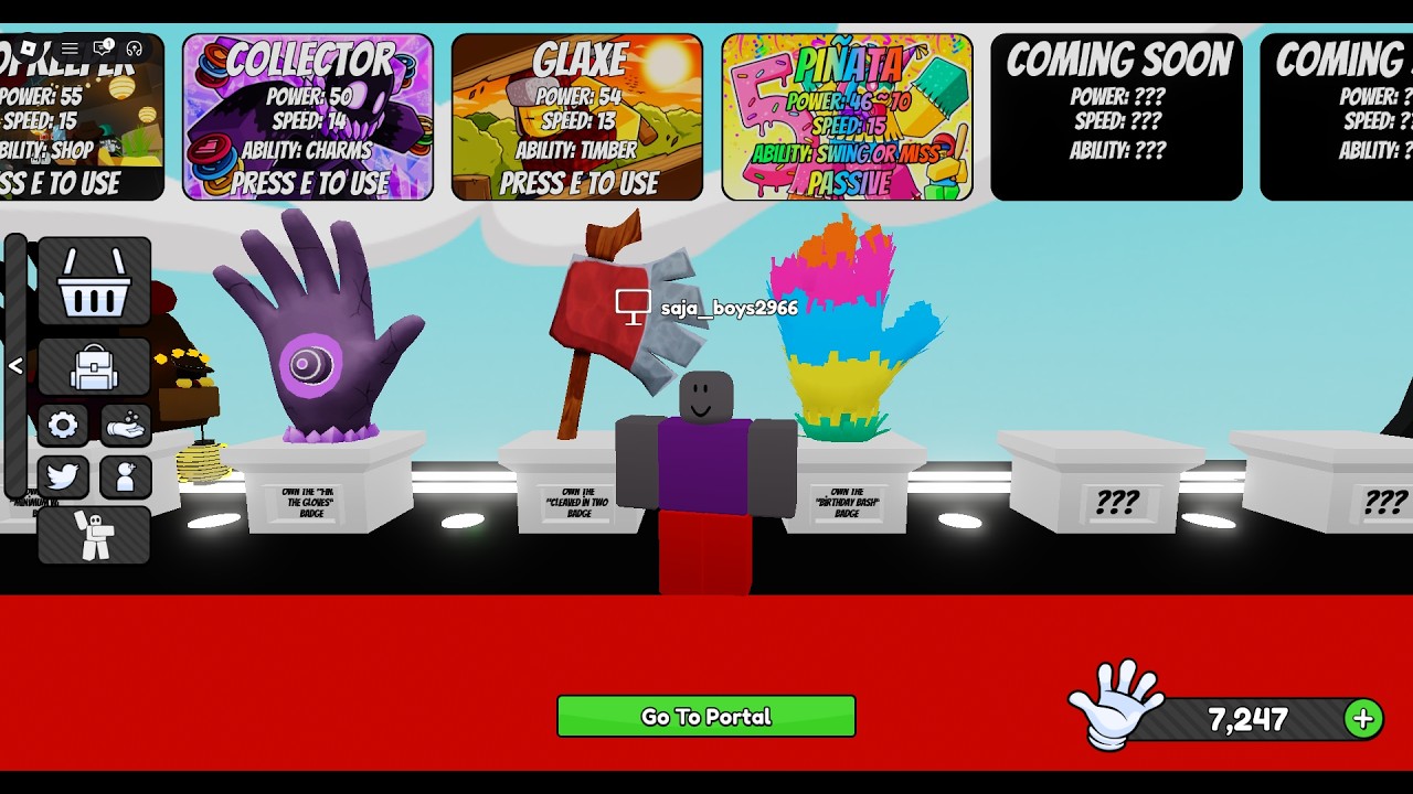 ROBLOX [UPDATE🎉] Slap Battles👏