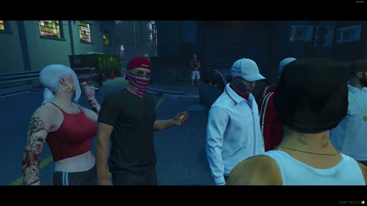 Mount conversando em inglês com Vagos - NOPIXEL SA - GTA RP