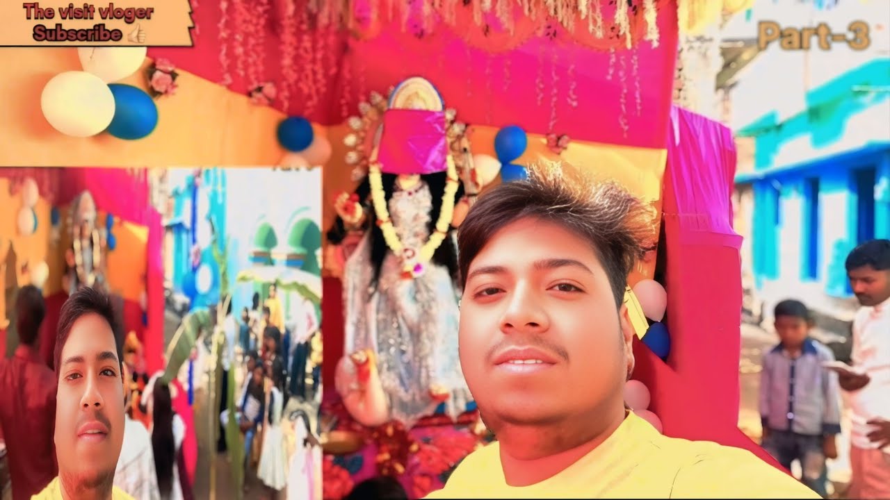 मां सरस्वती का खुला पाठ दिखा मुंह l #thevisitvloger #maasaraswati #