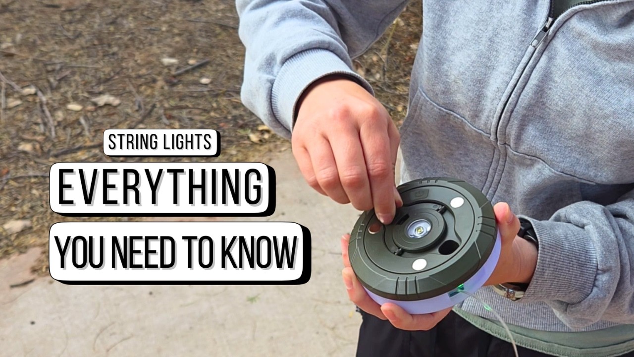 Allspark Rechargeable String Lights Review