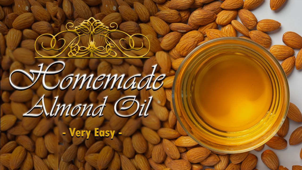 Almond oil homemade in Tamil | Cold press almond oil #almondoilbenefits #diy #handmade