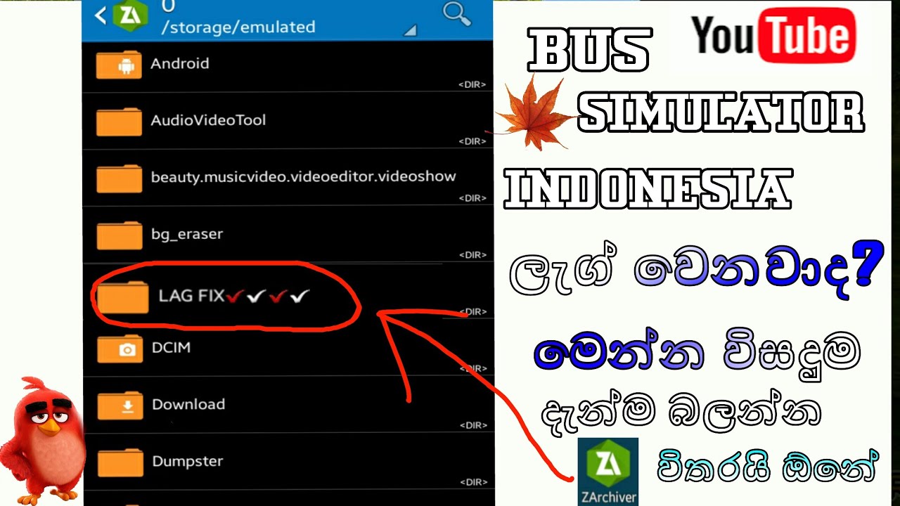 BUS SIMULATOR INDONESIA LAG FIX FILE