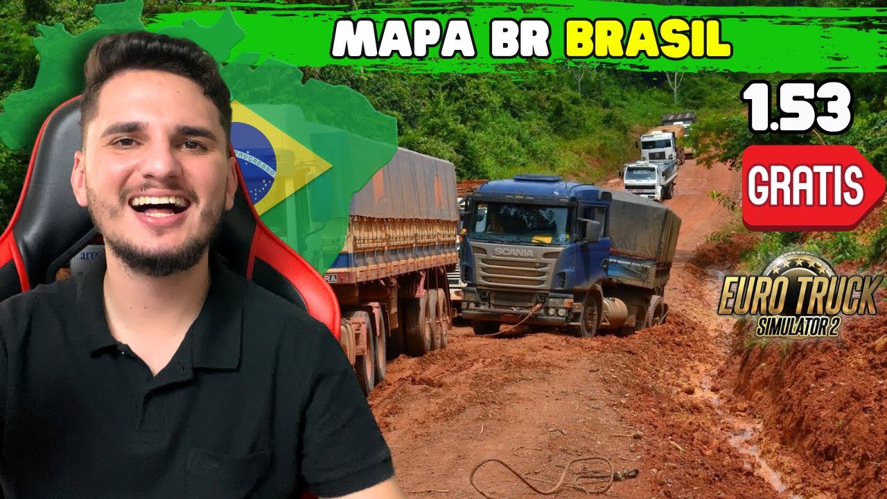 LANÇAMENTO - Como baixar e instalar mapa BR BRASIL 1.53 (mapa brasileiro gratuito)
