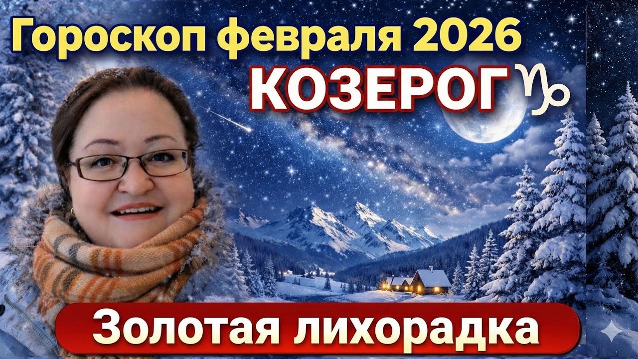 КОЗЕРОГ  Гороскоп февраля 2026. Перед вами две задачи: стать богаче и закрепиться на своей земле