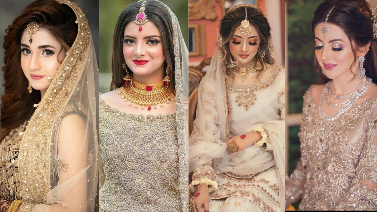 Beautiful bride's look 2023//trendy bride makeup & hairstyle 😍🤩