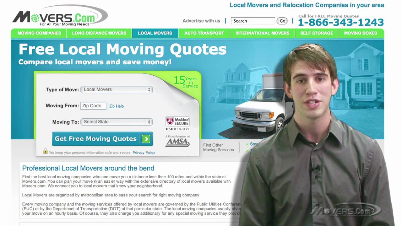 Local Movers - Free Moving Quotes - Movers.com