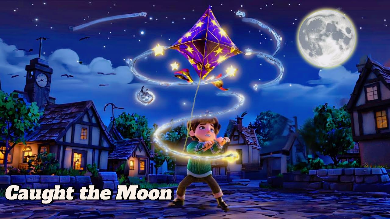 The Boy Who Caught the Moon | Silent Fantasy Short Film | Whimsical 3D | Silent Animation