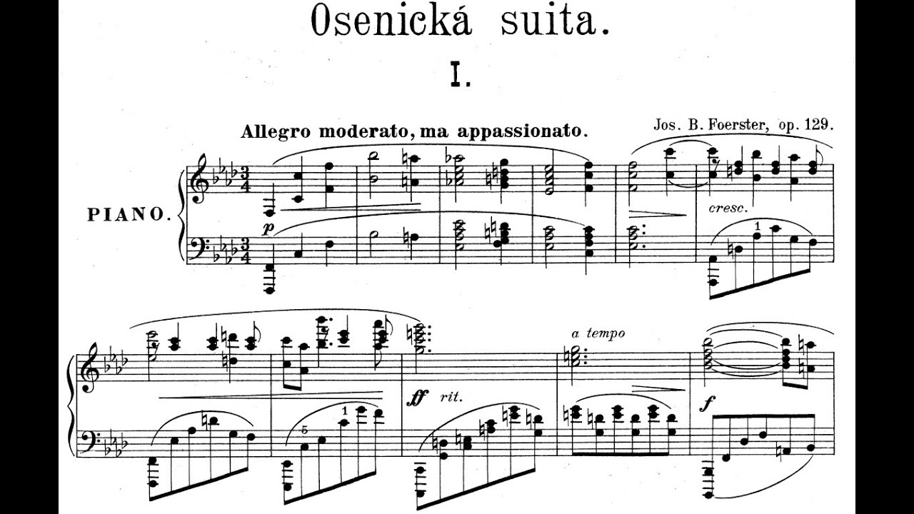 Josef Bohuslav Foerster - Osenická Suita, Op.129