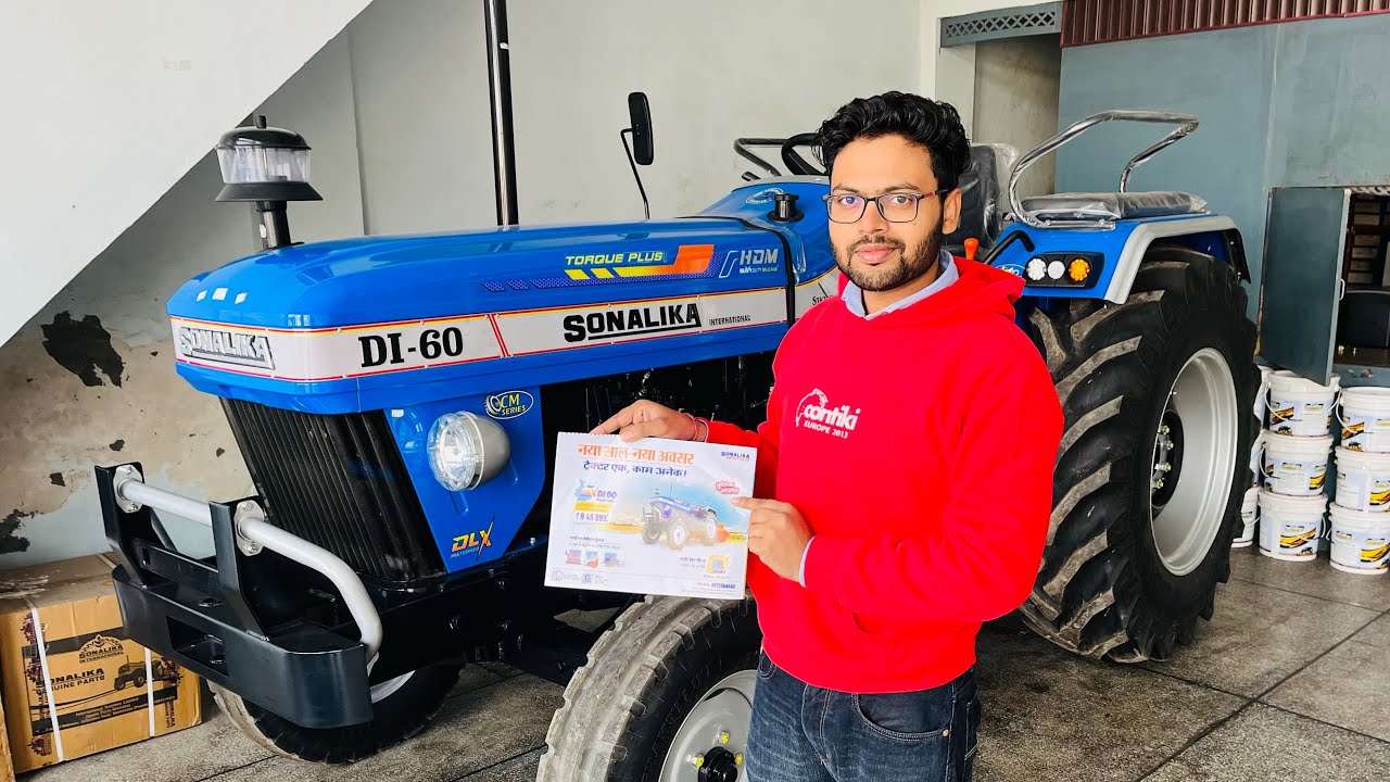 Sonalika 60 Top Model 2024 Tractor with Price