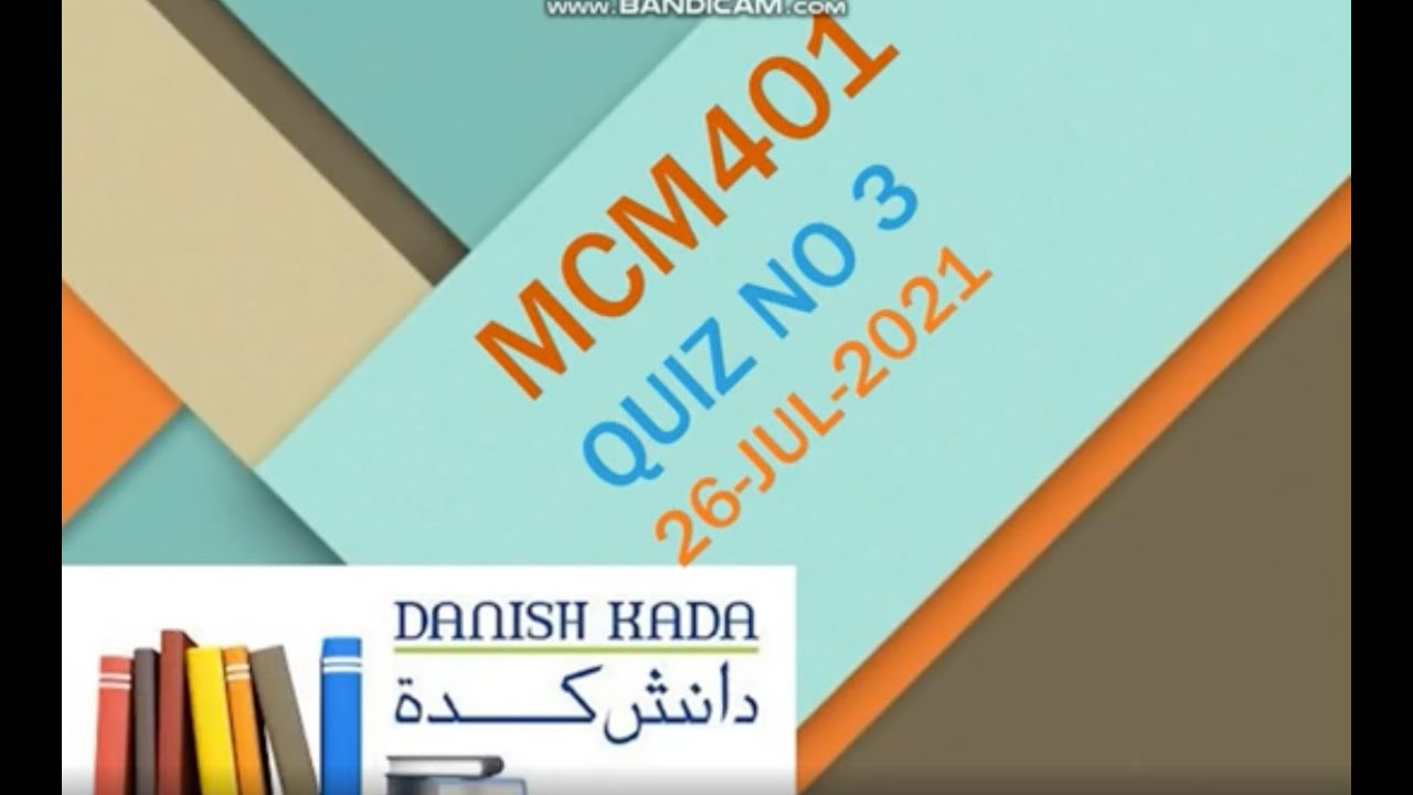 MCM401 Fundamentals of Public Relations Quiz No 3