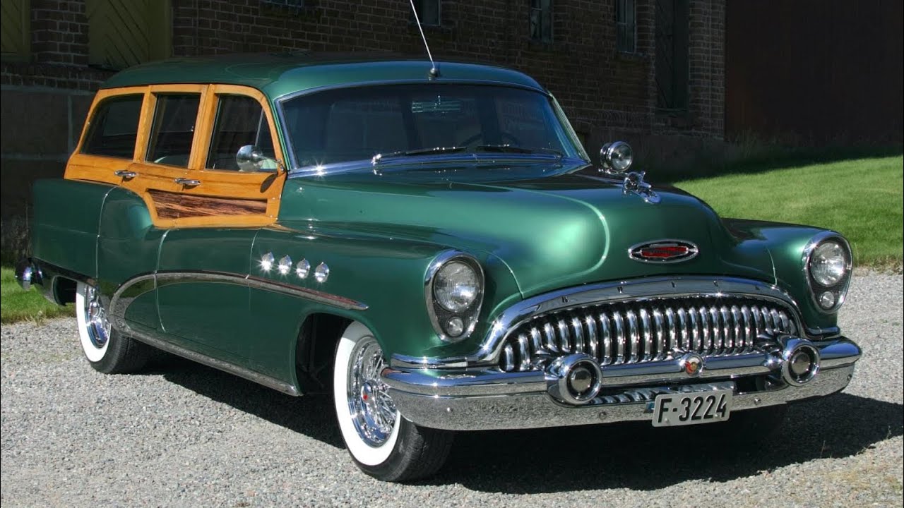 1953 Buick Roadmaster Estate Wagon 79R ''Woody'' 322cui Fireball V8 (SUPER RARE)