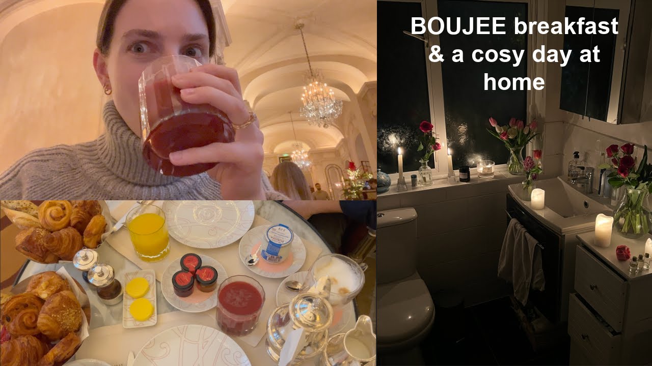 Boujee breakfasts and the BEST bath