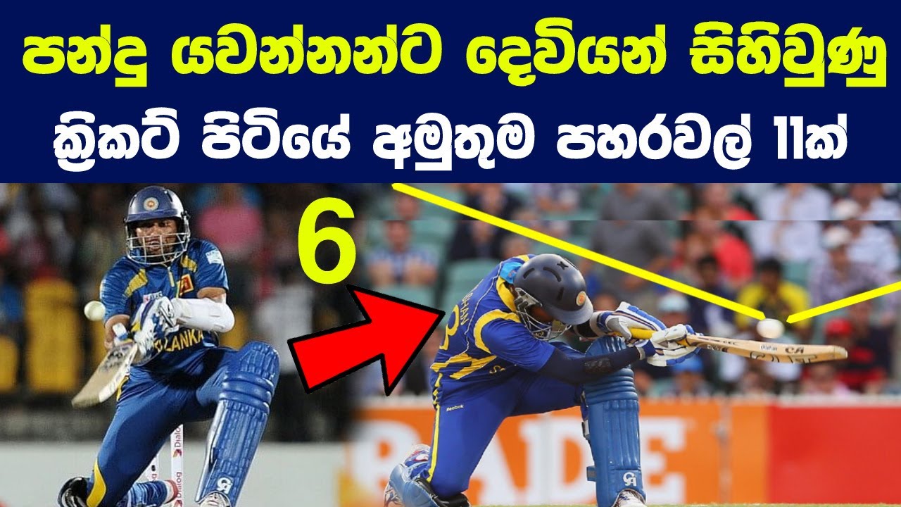 පන්දු යවන්නන්ට දෙවියන් සිහිවුණු ක්‍රිකට් පිටියේ අමුතුම පහරවල් 11ක් |Most Innovative Cricketing Shots