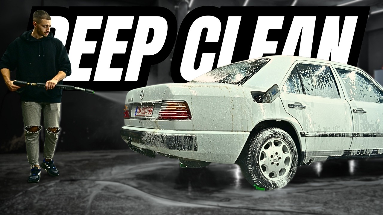 Deep Cleaning Mercedes Benz W124 – Full Car Detailing Transformation