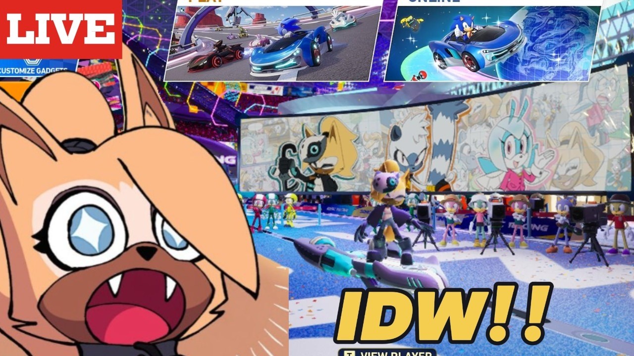 IDW EVENT IN SONIC CROSSWORLDS!!!