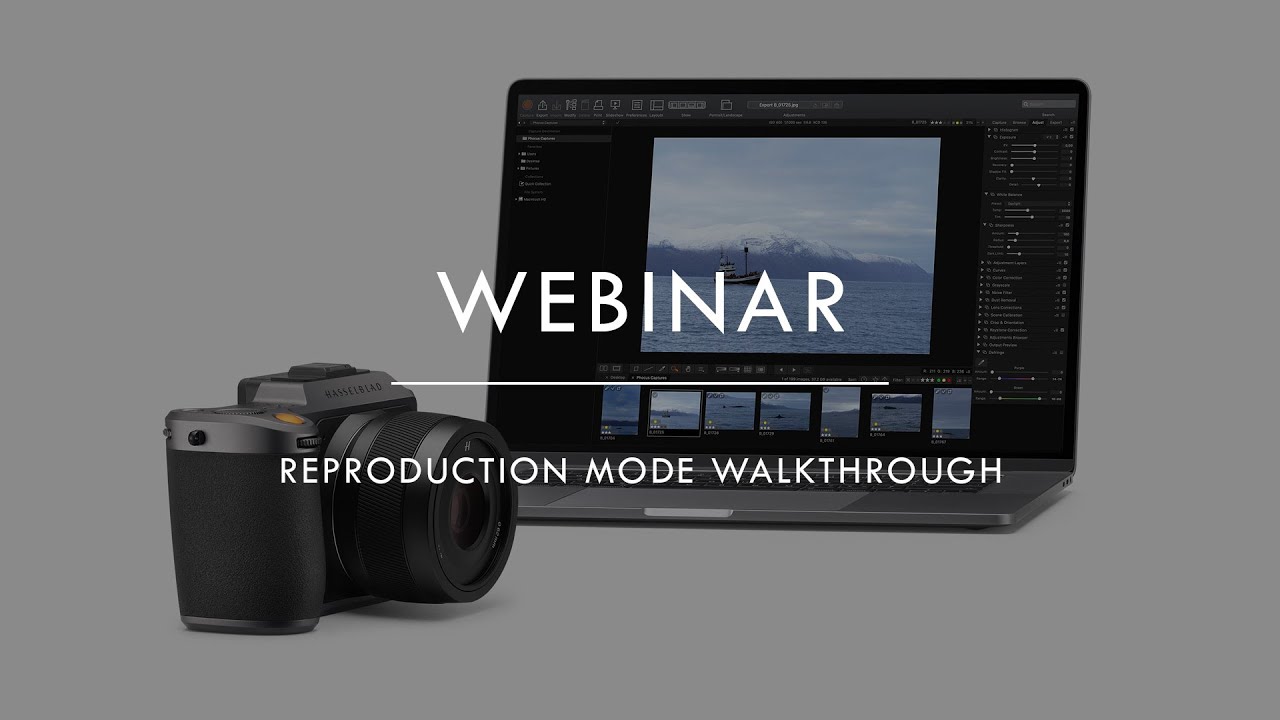 Webinar - Phocus Reproduction Mode Walkthrough