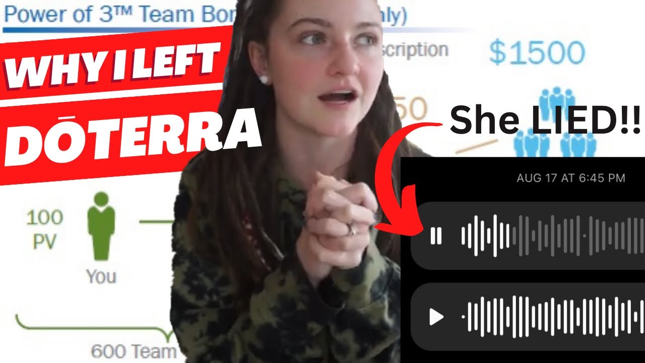 Why I left DōTerra - AntiMLM pt 1 My personal experience