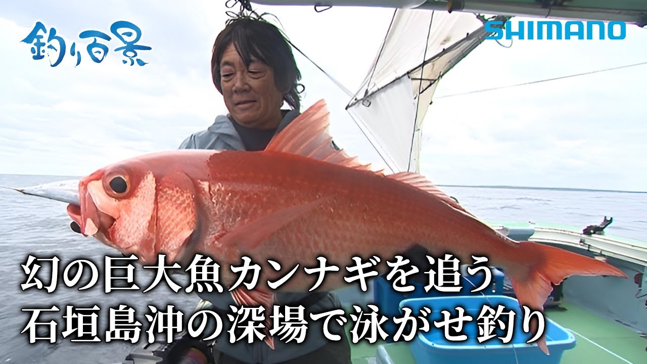 【釣り百景】#528 幻の巨大魚カンナギを追う 石垣島沖の深場で泳がせ釣り