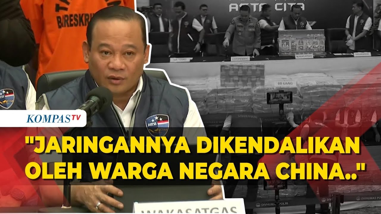 [FULL] Bareskrim Polri Ungkap Pengungkapan Judi Online Dikendalikan Warga Negara China