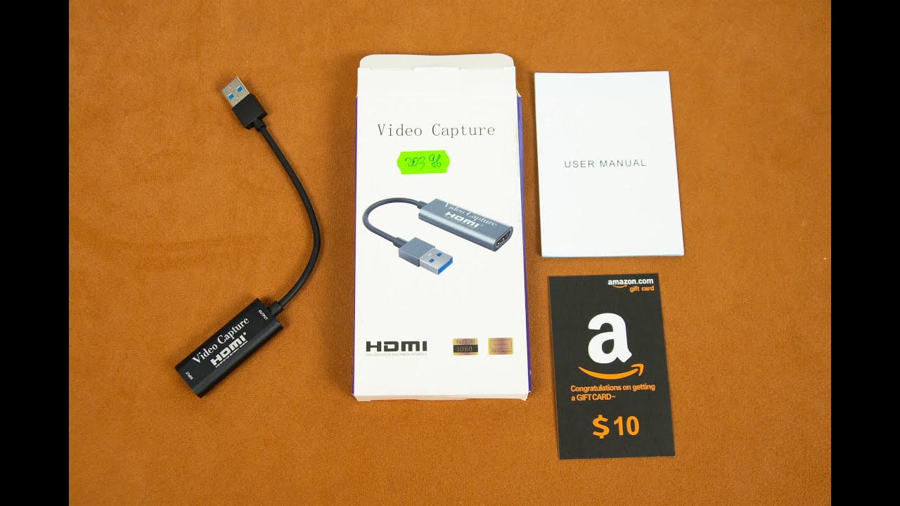 Адаптер видеозахвата Capture Video HU-02 HDMI to USB