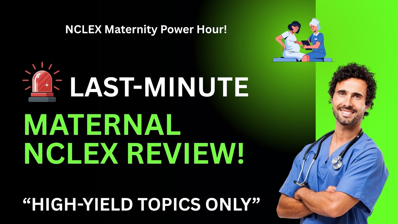 Maternity NCLEX Fast Track 2026: High-Yield OB Review for Clinical Judgment & Exam Success