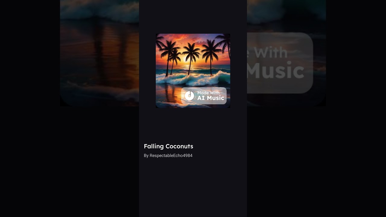 @_bhagya-bibekpud. Falling coconut by Ai music