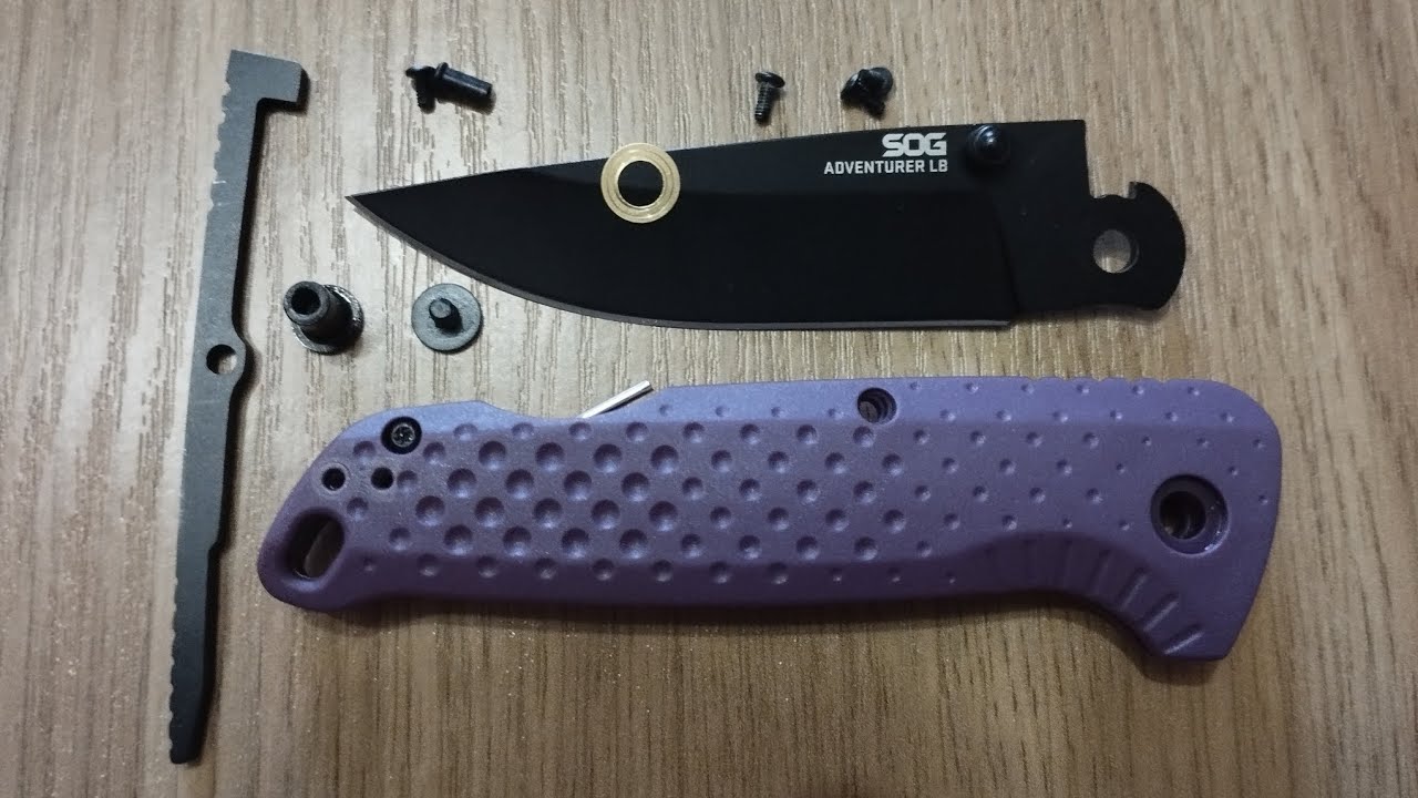 SOG Adventurer LB disassembly - неповне розбирання і конструктив 