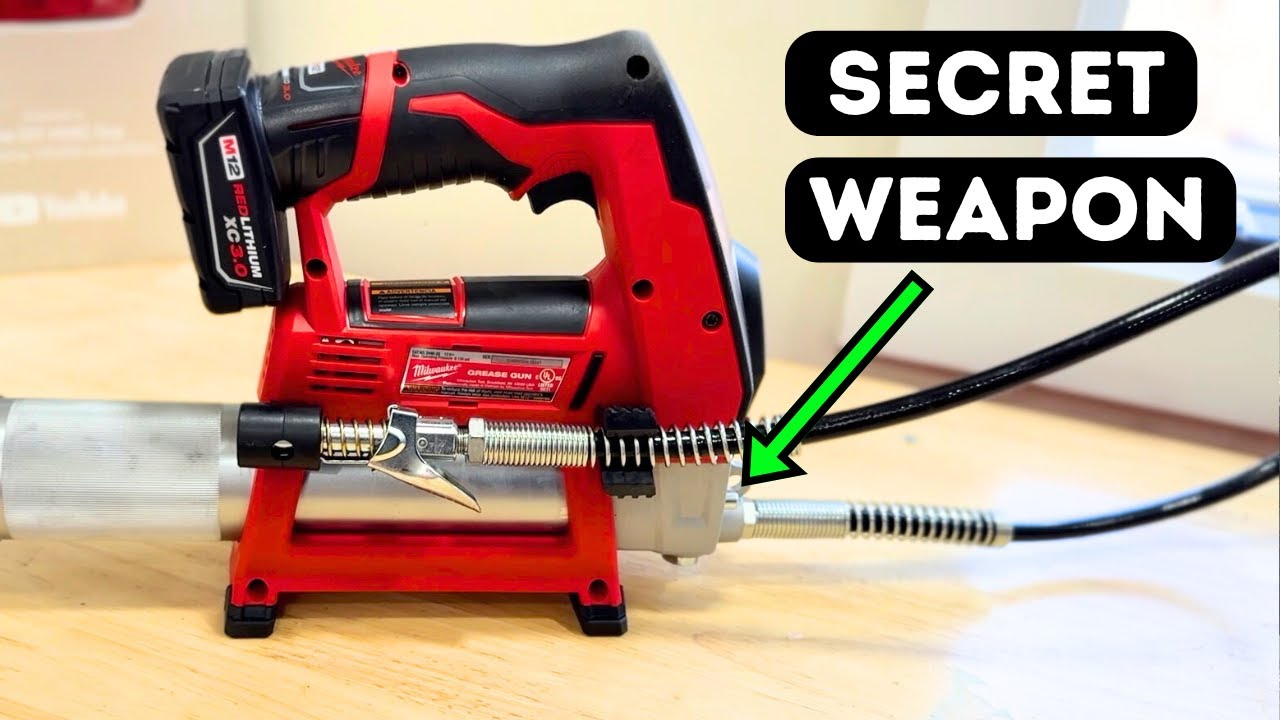 STOP Loading Your Milwaukee Grease Gun The Hard Way!