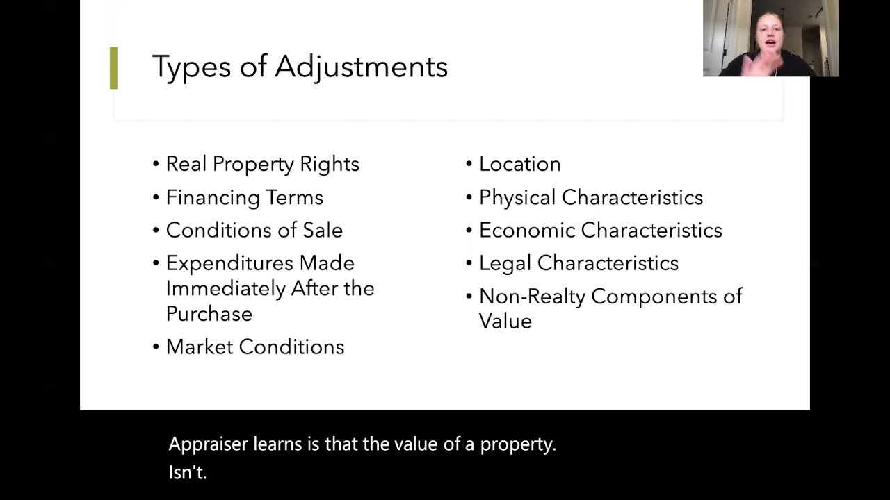 Sales Comparison Approach How-To