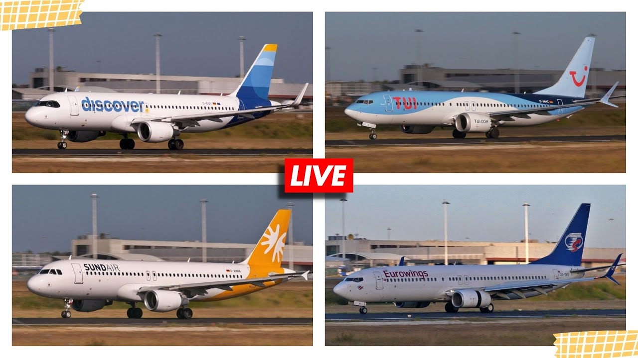 LIVE 🔴 PORTO AIRPORT  -  JUNE 26, 2025